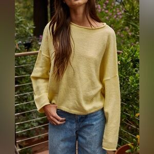 Women's Yellow Sweater